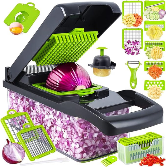 Multi-Blade Vegetable Chopper & Slicer